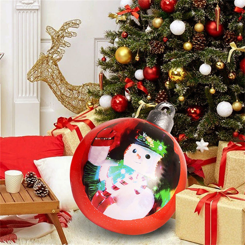 Giant Christmas Ball™ • Opblaasbare kerstdecoratie voor outdoor en indoor!