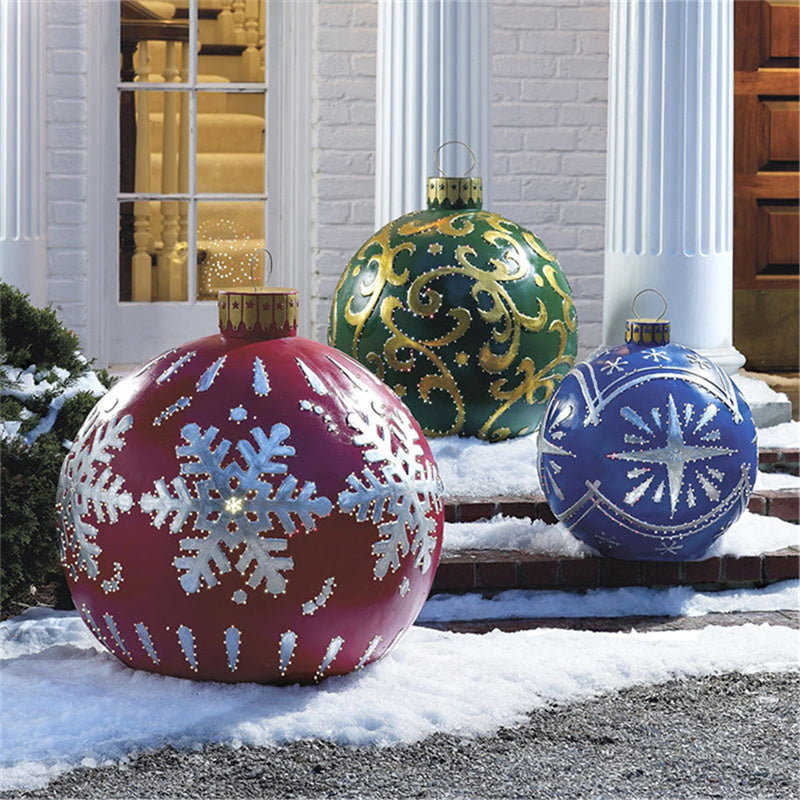 Giant Christmas Ball™ • Opblaasbare kerstdecoratie voor outdoor en indoor!